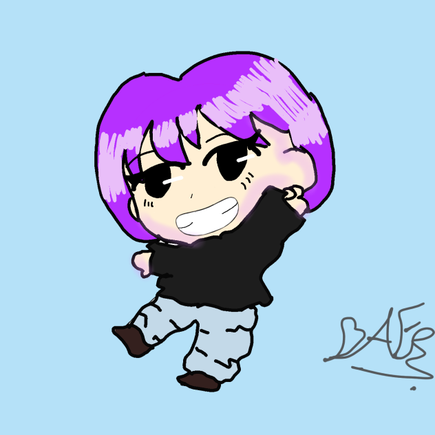 chibi anime girl