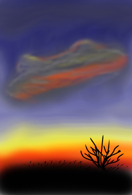 mientras espero, practica de celaje