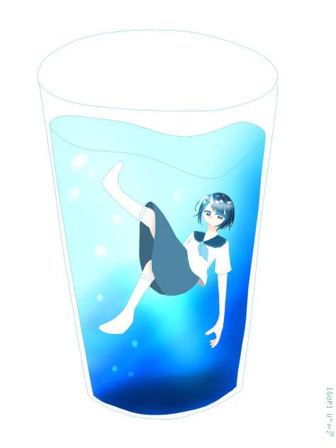 サイダーみたいに溶けて消えたい。