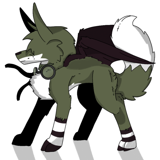 The wolf fanart rosy•.
