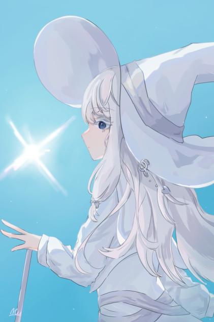 純白の魔法使い