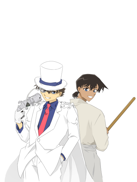 怪盗キッド&沖田総司（背景無し） - ibisPaint