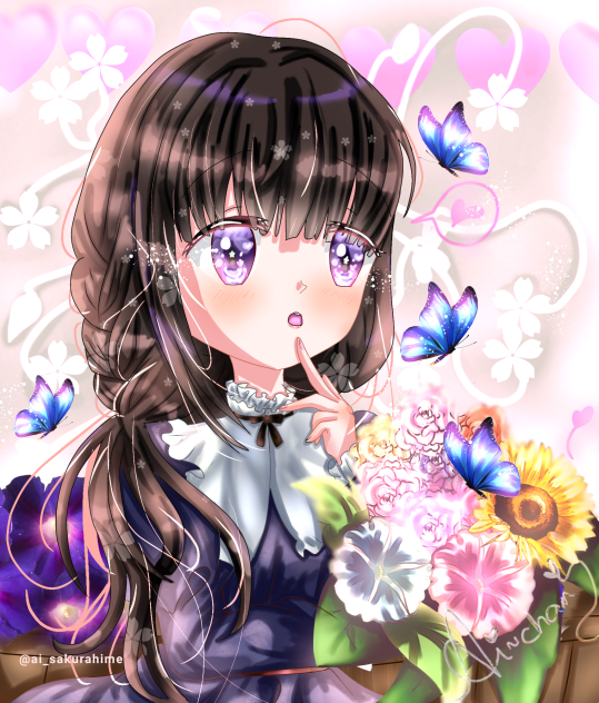 さくら姫と花