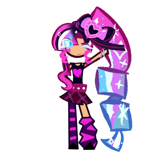 shining glitter cookie