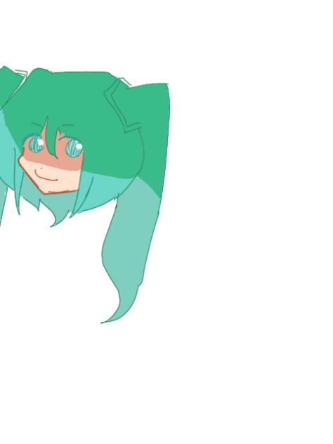 miku head rotation practice - ibisPaint