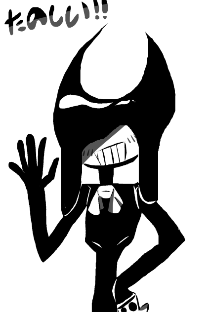 投げ縄ツールだけで描いてみた