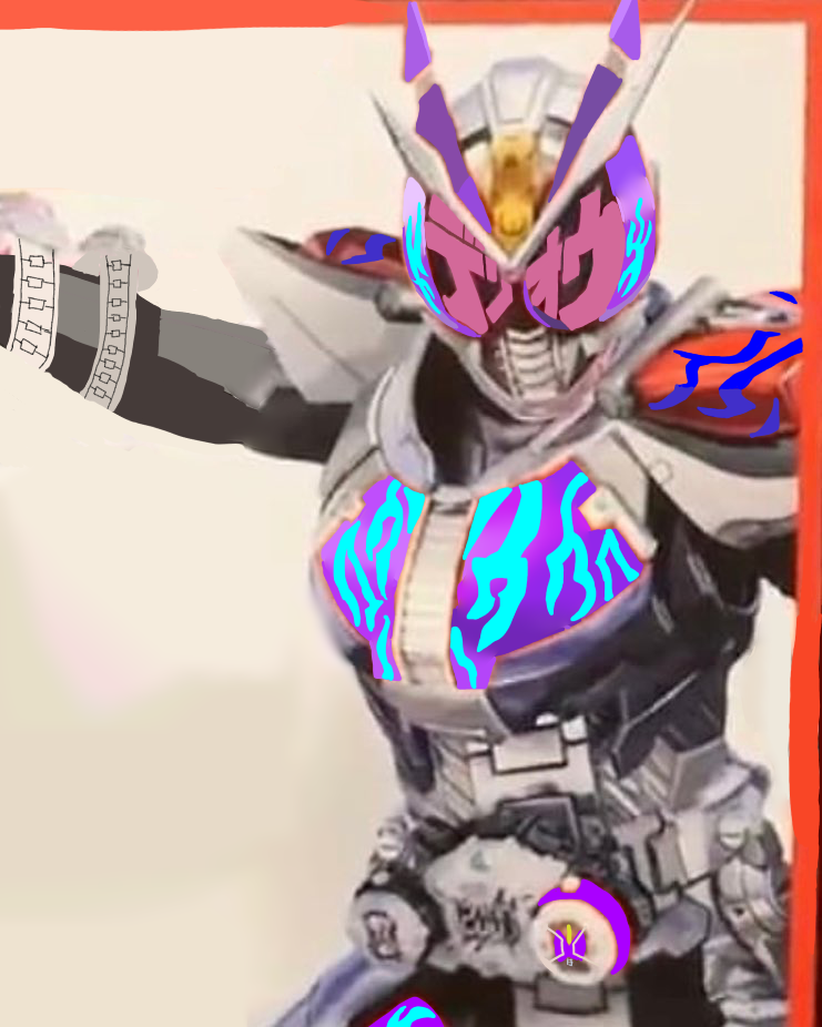 仮面ライダージオウ ネガ電王アーマー Ibispaint