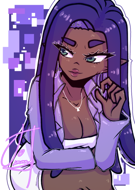 Chica pulpo 🐙 💜