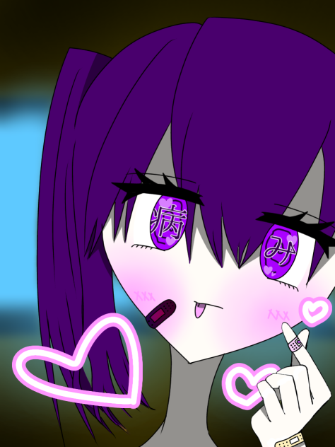 ヤンデレ(かな？)描きました！