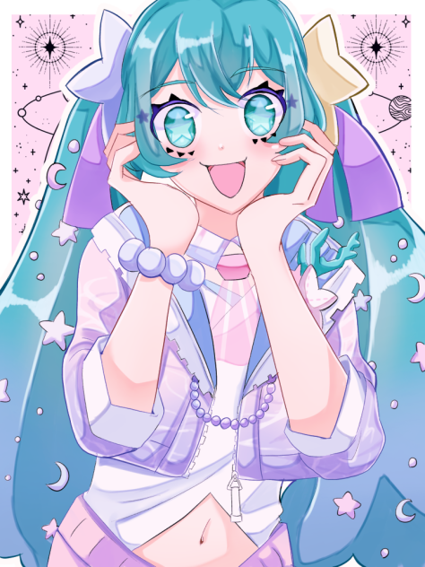 どっかのPVに出てきそうなミクちゃん