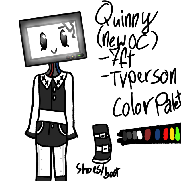 New oc character thing sure