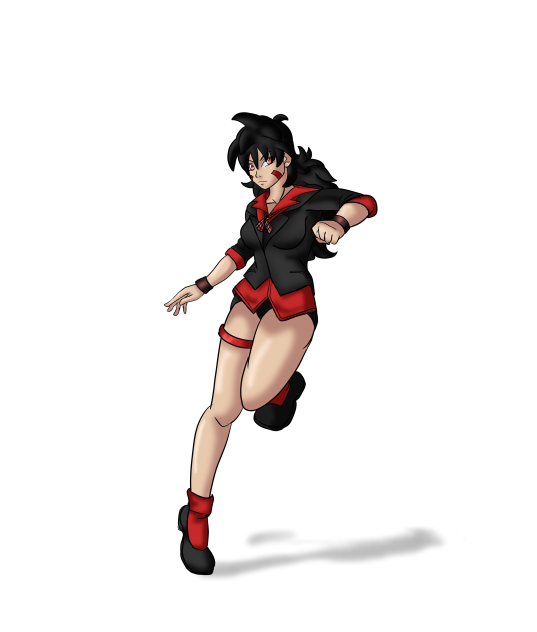 Dbz Saiyan OC commission for Kenye