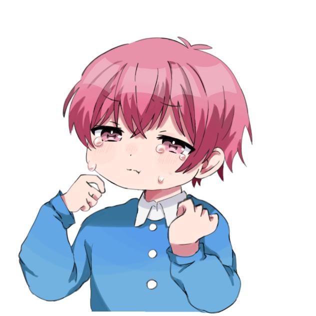 泣いてないもん...