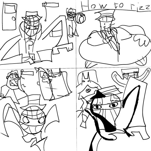 riddler became the rizzler