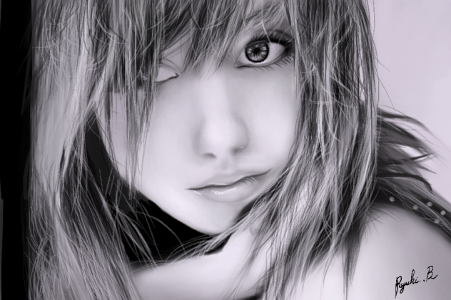 可愛い子をみっけたんで描いた