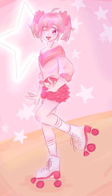 roller girl madoka!