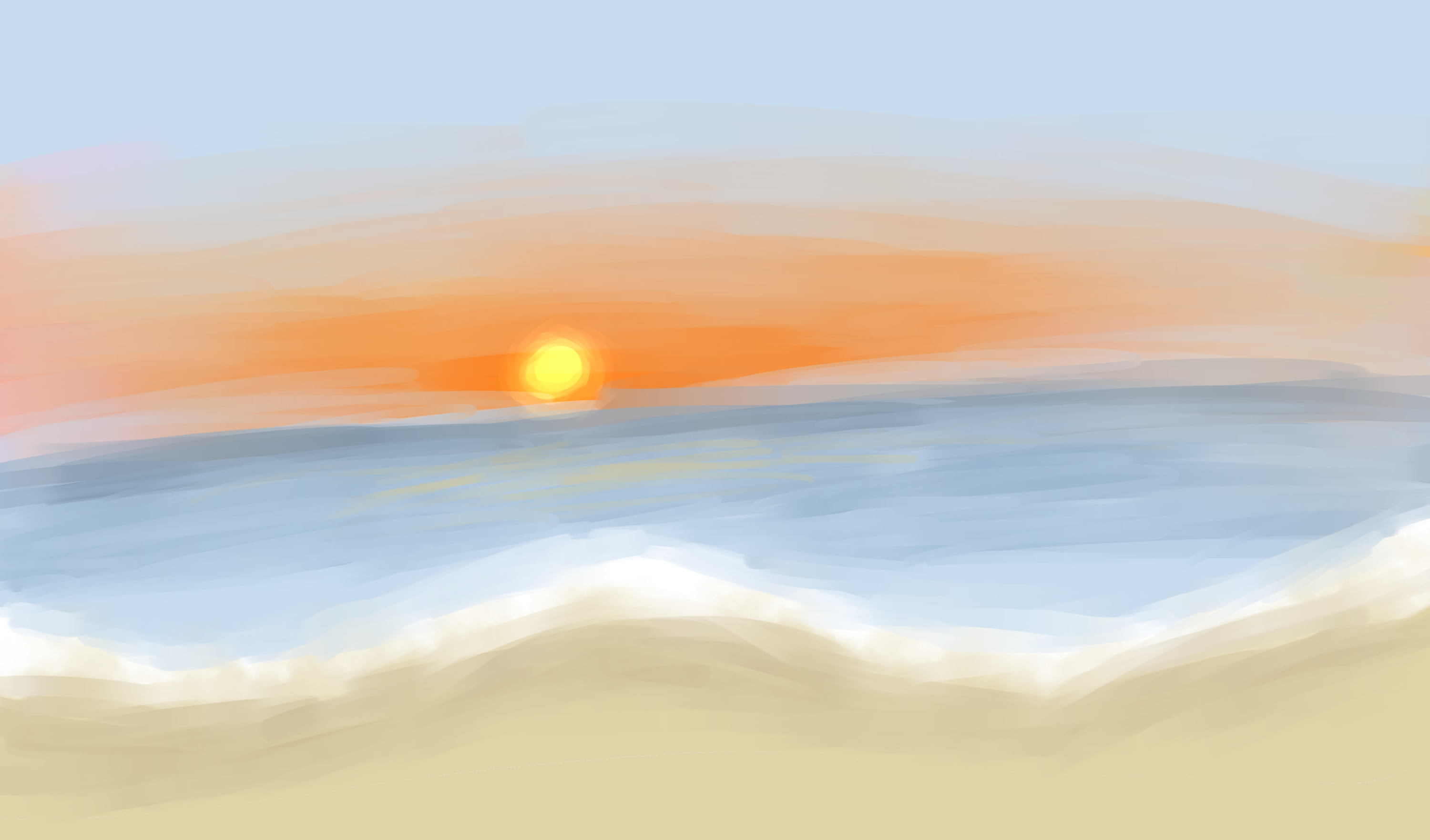 sunset - ibisPaint