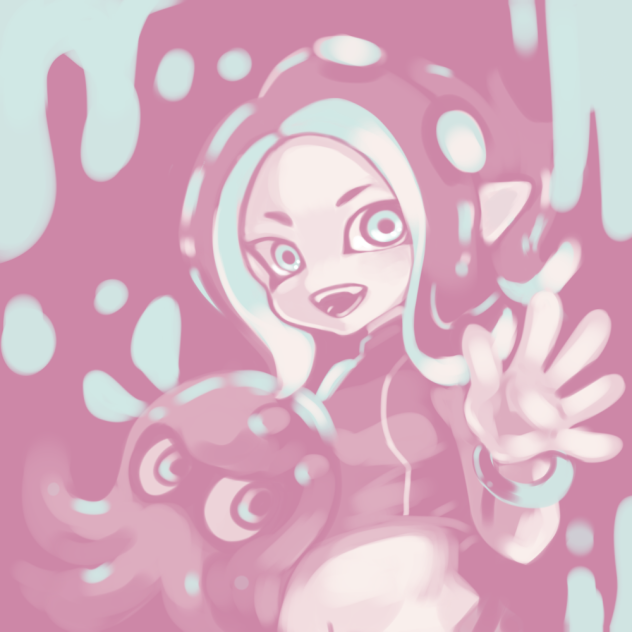 タコガール Ibispaint