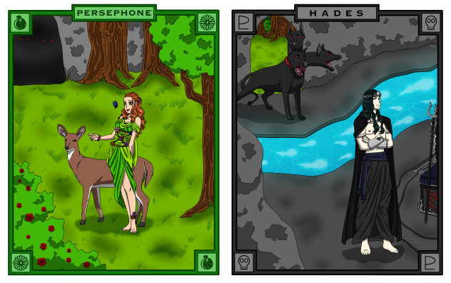Persephone and Hades [Speedpaint]