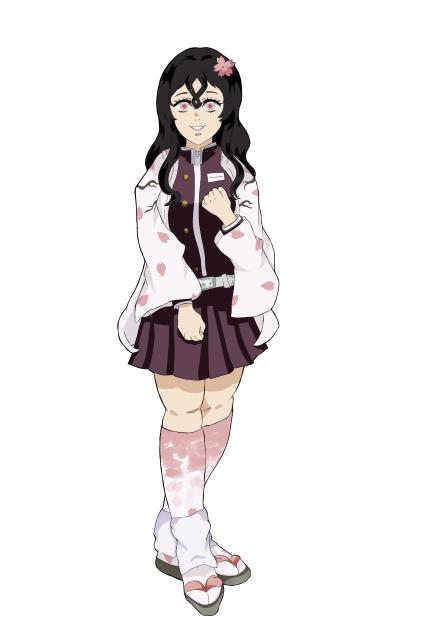 Shinsetsu Hirayama - demon slayer oc EYE