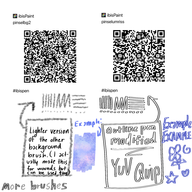 More brushes I use - ibisPaint