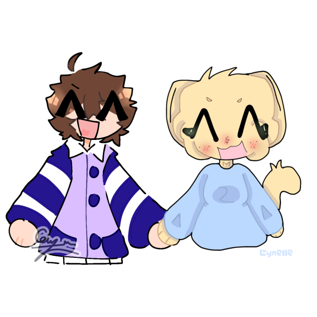Holding hand Collab w Quena