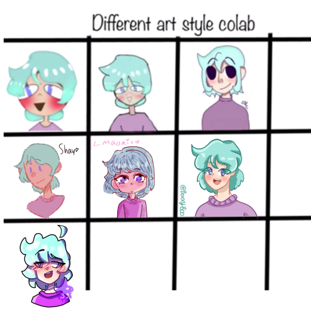 Styles Collab - ibisPaint