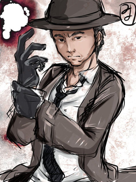 おっちゃんラクガキ