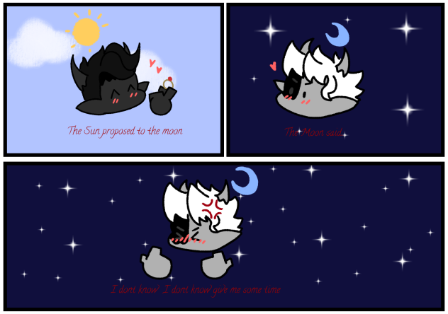 Sun and moon