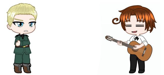 Italy's song to Germany (gl2 ver.)