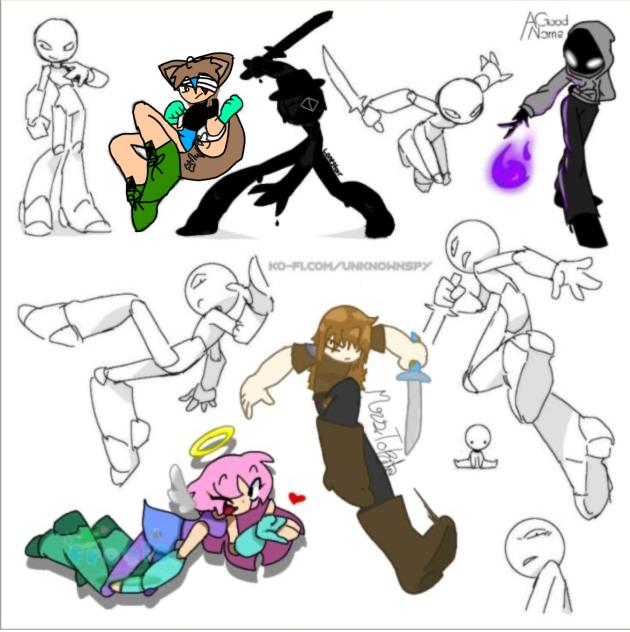 Cool fight style collab