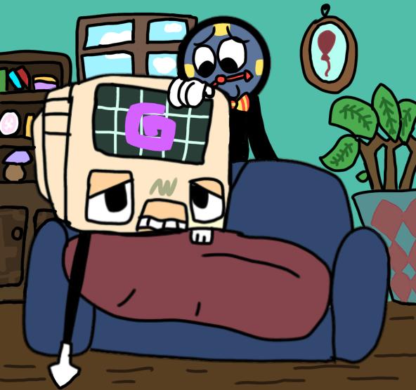 Colin on a sick day