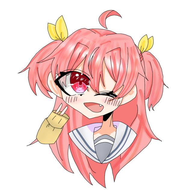 塗りました！　桃井愛莉ちゃん