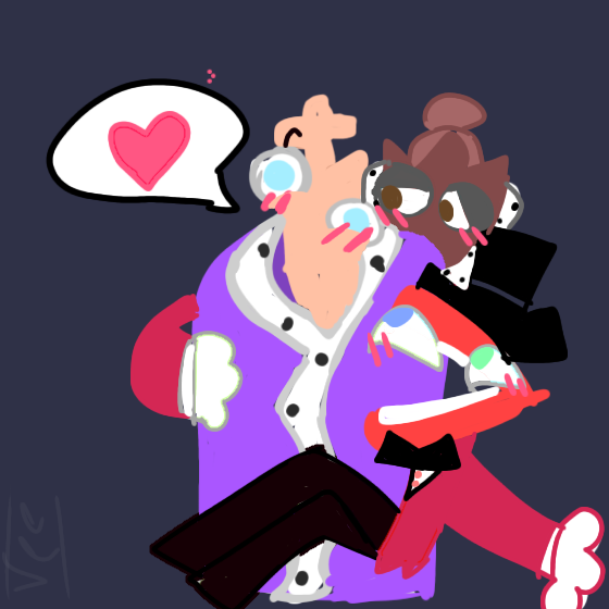 awh he's flustered - ibisPaint