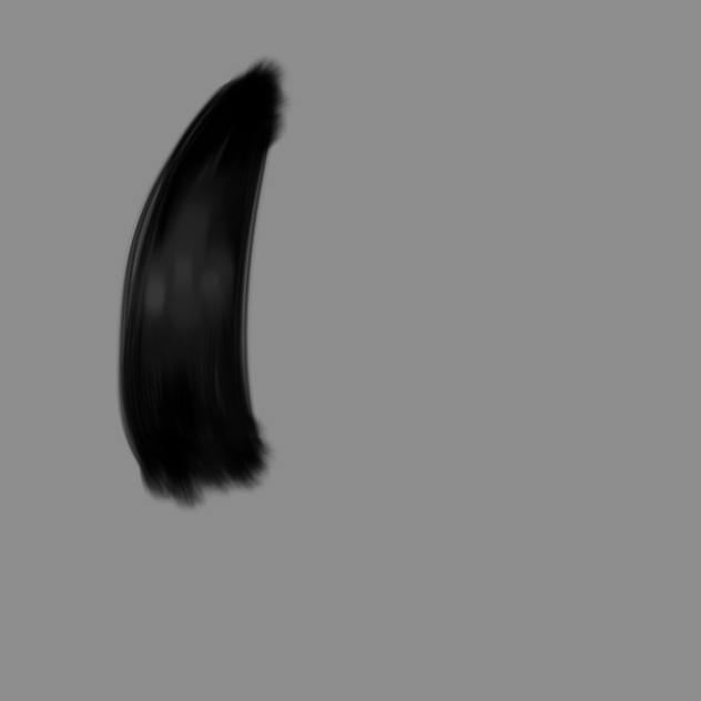 Firs hair rendering - ibisPaint