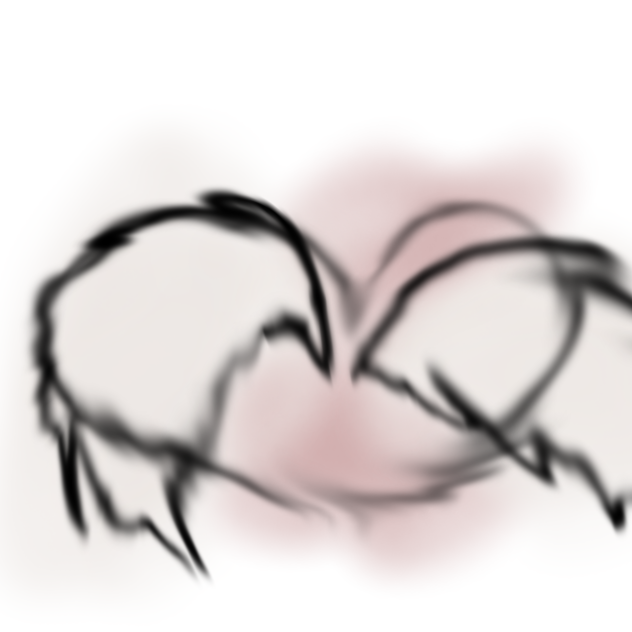 A heart with wings