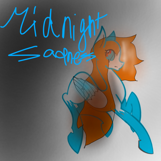 midnight sadness (speedpaint)