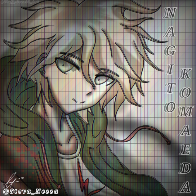 NAGITO KOMAEDA FANART!!UWU