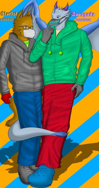 牙咲君×ゼナゲイド君