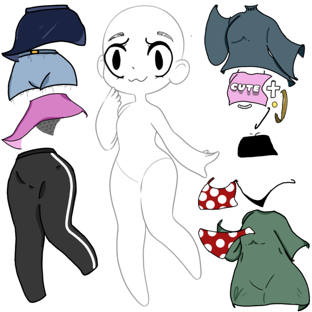 random clothing designs— - ibisPaint