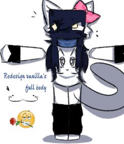 Vanilla’s full body