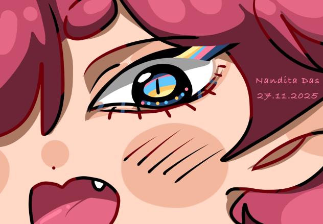 🌈Colored face🌈