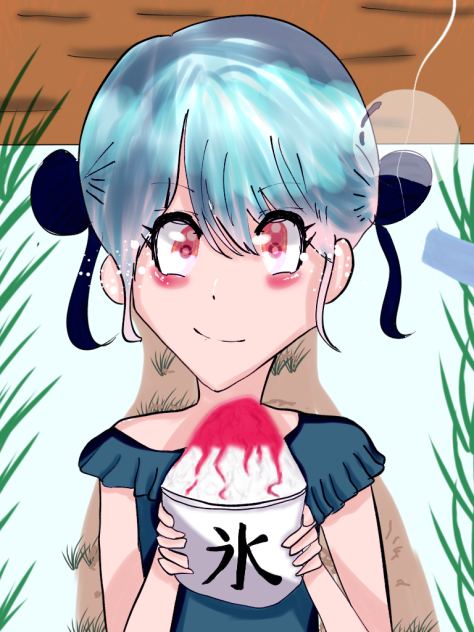 かき氷どうぞ❤︎