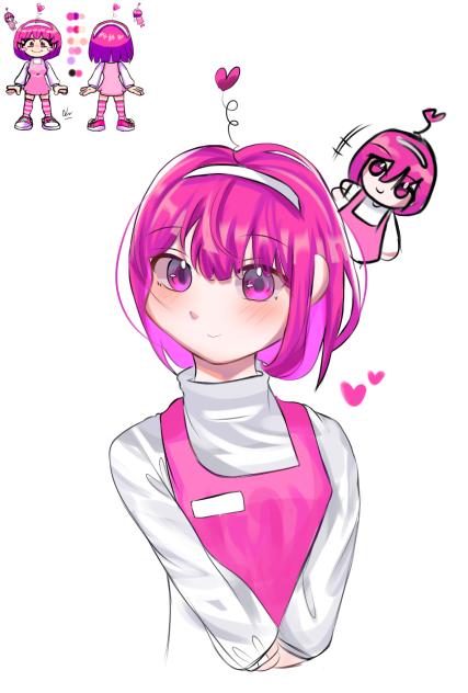 pinku kawan fan art ♥️