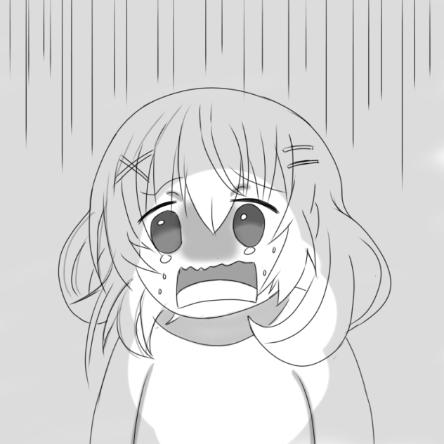 あばばばば(模写)