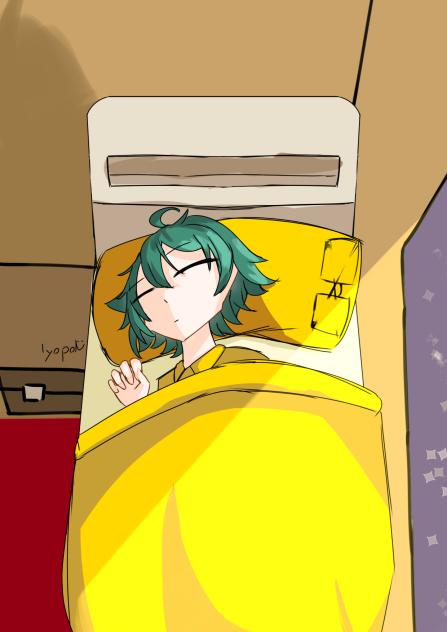 推しを寝させるだけ。