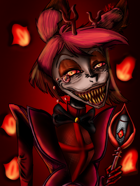 hazbin hotel speedpaint- alastor