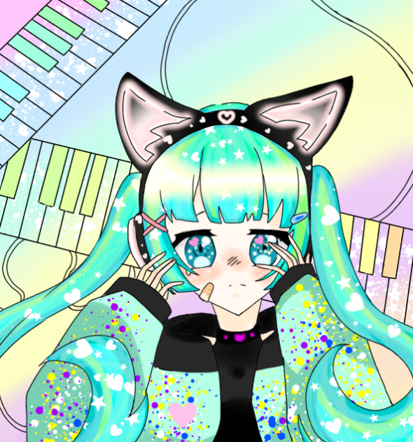 虹色ミクちゃん！