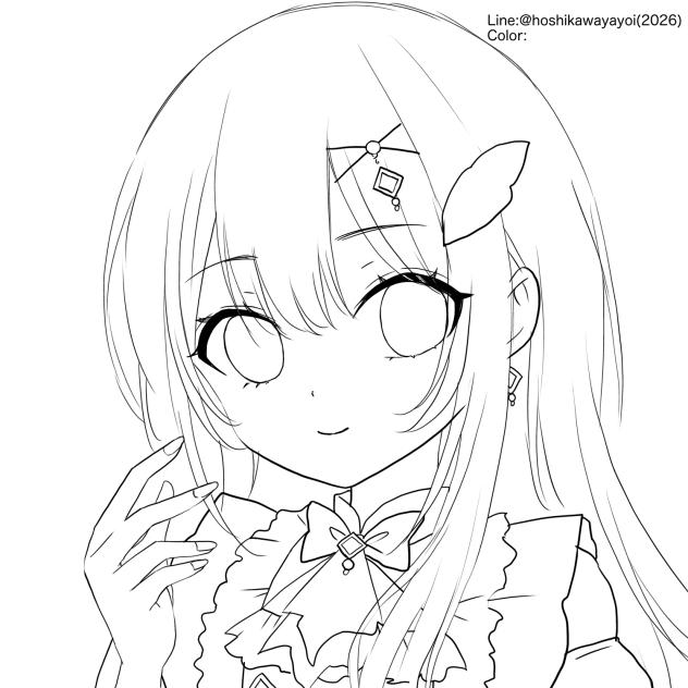アクィラ(ぬりえ)