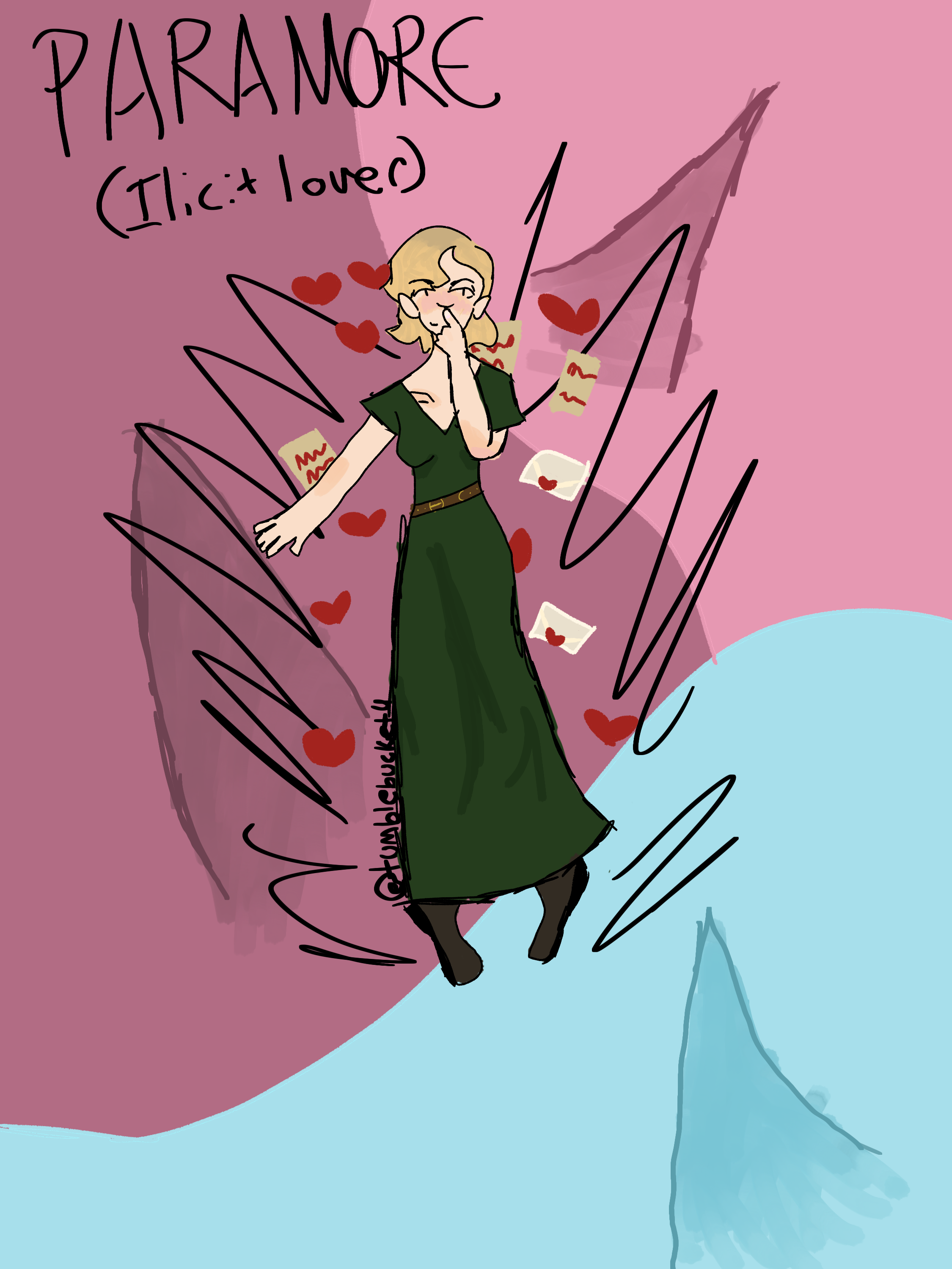 paramore (illicit lover) - ibisPaint